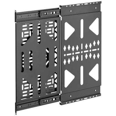 SpeaKa Professional Wandbeugel voor AV-apparaten in schuiflade Geschikt voor serie: Universeel Mat zwart