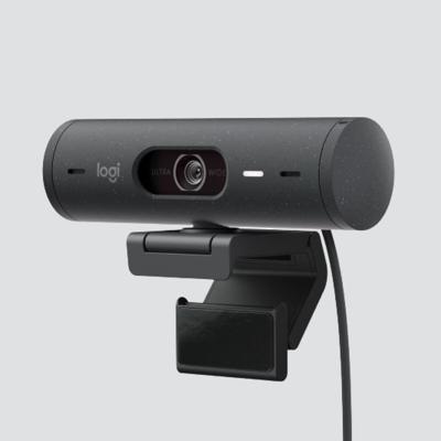 Logitech Brio 500 Full HD-webcam Klemhouder, Stereomicrofoon, Geïntegreerd afdekpaneel Logitech Brio 500 Full HD-webcam Klemhouder, Stereomicrofoon, Geïntegreerd afdekpaneel