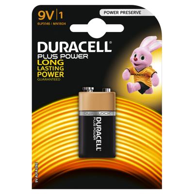 Duracell Duracell Plus Power MN1604 9Volt blister 1 - 3015040 Duracell Duracell Plus Power MN1604 9Volt blister 1 - 3015040