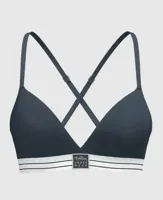 Katoenen triangle BH - katoenen Dames bralette zonder vulling - Niet voorgevormd - thumbnail