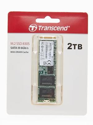 Transcend 830S 2 TB SATA M.2 SSD 2280 harde schijf M.2 SATA 6 Gb/s Retail TS2TMTS830S Transcend 830S 2 TB SATA M.2 SSD 2280 harde schijf M.2 SATA 6 Gb/s Retail TS2TMTS830S