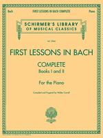 G. Schirmer - First lessons in Bach (complete) - thumbnail