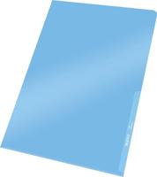 Leitz Premium L-map, PVC, ft A4, blauw, pak van 100 stuks - thumbnail