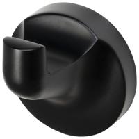 Handdoekhaak Haceka Aspen Enkel Mat Zwart Haceka - thumbnail