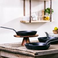 Solid Steel koekenpan 28cm - thumbnail