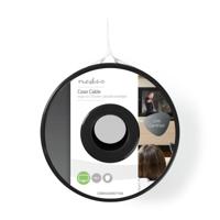 Nedis Coaxkabel op Haspel | Coax 12 | ECA | 25 m | Wit | 1 stuks - CSBG4020WT250 CSBG4020WT250 - thumbnail