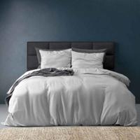 Primaviera Deluxe Egyptisch Katoen Uni Dekbedovertrek Grijs 240 x 200/260 cm - thumbnail