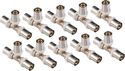 Cornat Perskoppeling T-Stuk 16Mm 10S Ms-A2 - VRPTP500416N