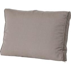 Madison: Loungekussen Rug Soft Rib 73x43 - Liver