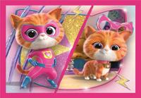 Clementoni legpuzzel 4in1 disney super kitties - thumbnail