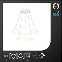 SLV Led hanglampOne 2-rings Ø 60cm wit - 1004766 - thumbnail