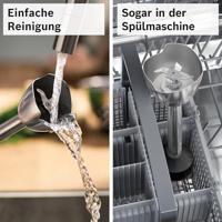 Bosch Serie 4 MSM4B6V2 blender 1,2 l Staafmixer 1000 W Zwart - thumbnail