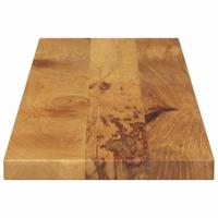 Tafelblad rechthoekig 120x20x2,5 cm massief mangohout - thumbnail