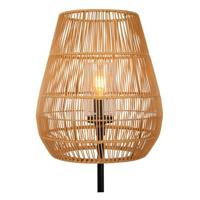 Lucide NERIDA - Vloerlamp Binnen/Buiten - Ø 35 cm - 1xE27 - IP44 - Naturel - thumbnail