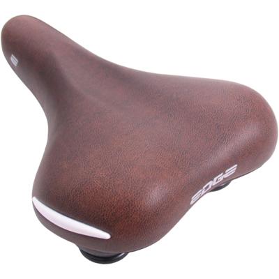 Edge Fietszadel liberto - mat bruin (op kaart)