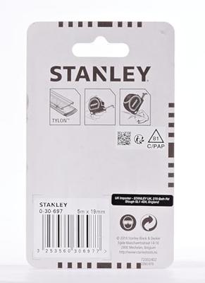 Stanley 0-30-697 Rolbandmaat Tylon 5m - 19mm - thumbnail