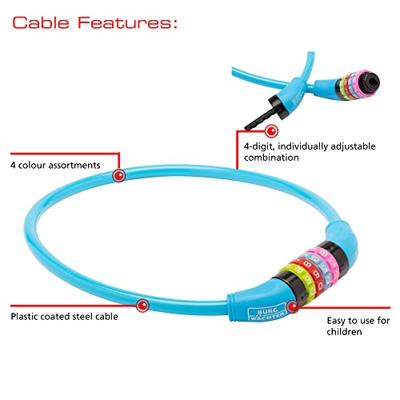 Combinatieslot Burg-Wachter 65 cm Multicolour Combinatieslot Burg-Wachter 65 cm Multicolour