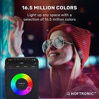 Vienna - Smart inbouwspot - IP65 waterdicht - 6 Watt 450 Lumen - Wifi + Bluetooth - RGBWW - GU10 - Google Home, Amazon Alexa en Siri - Voor binnen, buiten en badkamer - Wit - thumbnail