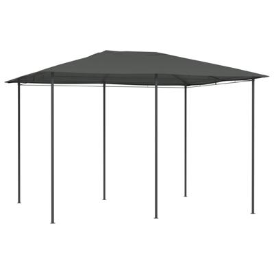 Prieel 160 g/m² 3x4x2,6 m antracietkleurig