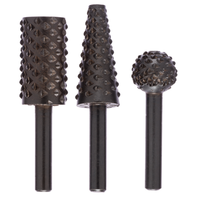 Bosch Accessoires 3-Delige Houtraspset - 2609255302 Bosch Accessoires 3-Delige Houtraspset - 2609255302