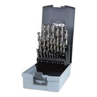 RUKO 214215RO HSS-G Metaal-spiraalboorset 25-delig 1 mm, 1.5 mm, 2 mm, 2.5 mm, 3 mm, 3.5 mm, 4 mm, 4.5 mm, 5 mm, 5.5 mm, 6 mm, 6.5 mm, 7 mm, 7.5 mm, 8 mm, 8.5 - thumbnail