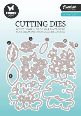 Studio Light • essentials cutting dies layered - flower cluster