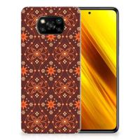 Xiaomi Poco X3 | Poco X3 Pro | TPU bumper | Batik Brown - thumbnail