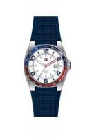 Horlogeband Tommy Hilfiger TH1790885 / TH679301524 Rubber Blauw 21mm - thumbnail