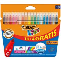 Bic Kids viltstift Couleur, blister van 14 + 4 gratis - thumbnail