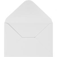 Creativ Company Envelop wit 110gr, 10st. - thumbnail