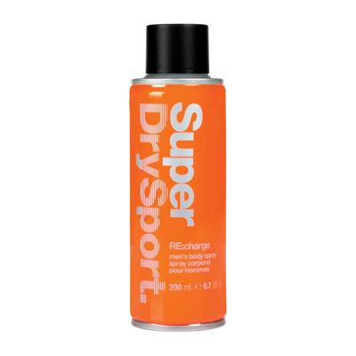 Superdry Sport RE:charge Men's body spray 200 Milliliter Superdry Sport RE:charge Men's body spray 200 Milliliter