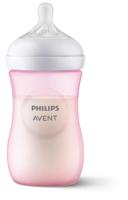 Avent Natural Response 3.0 Zuigfles 260 ml Roze - thumbnail