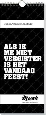 Mwah Verjaardagskalender Mwah Verjaardagskalender