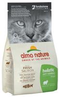 Almo Nature Holistic Functional Anti-Hairball met verse zalm. Droogvoer tegen haarballen voor volwassen katten. 400 g - thumbnail