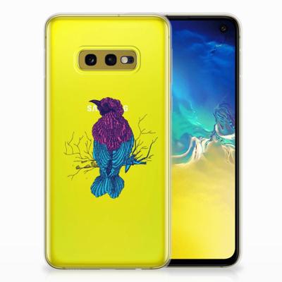 Samsung Galaxy S10e Telefoonhoesje met Naam Merel Samsung Galaxy S10e Telefoonhoesje met Naam Merel