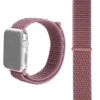 Eenvoudige mode nylon horlogebandje voor Apple Watch serie & 40mm/3 & 2 & 1 38mm met Magic stick (paars) - thumbnail