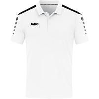 JAKO 6323 Polo Power - Wit - S - thumbnail