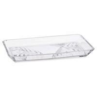 Dienblad Pasabahce 5798228 Transparant Glas Kristal 16,5 x 2,6 x 27,5 cm - thumbnail