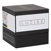 Lucide CINTRA - Oplaadbare Tafellamp - Accu/Batterij - Ø 9 cm - LED 3 StepDim - 1x1,5W 3000K - Transparant - thumbnail