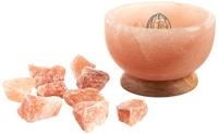 Art bizniZ tafellamp zoutkristal himalaya salt dreams brokken 13x10cm oranje - thumbnail