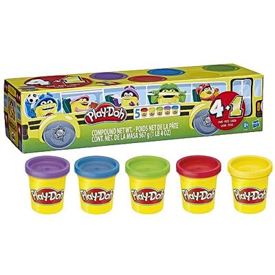Play-Doh Back to School 5 pack Boetseerklei