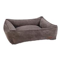 DBL LIGMAND RIBBED BRN 65X60X20 - thumbnail