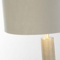 Searchlight Gouden tafellampLondon met grijze kap - EU65721GY - thumbnail