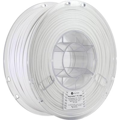 Polymaker 70255 Filament PC-ABS Hittebestendig, Slagvast 2.85 mm 1000 g Wit 1 stuk(s) Polymaker 70255 Filament PC-ABS Hittebestendig, Slagvast 2.85 mm 1000 g Wit 1 stuk(s)