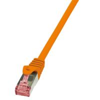 LogiLink CQ2019S RJ45 Netwerkkabel, patchkabel CAT 6 S/FTP 0.25 m Pink Vlambestendig, Snagless 1 stuk(s) - thumbnail