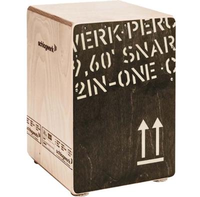 Schlagwerk CP403BLK 2inOne Snare Cajon Black Edition Medium