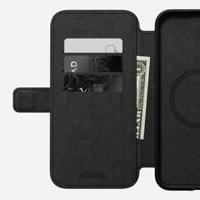 Nomad Modern leather folio iPhone 14 Plus - Black - thumbnail