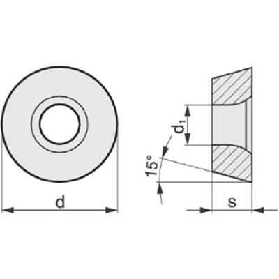 Promat/Tecwerk Wisselplaat | RDHX 12T3MOT PK25 | kopieerfrezen - 4000859291