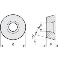 Promat/Tecwerk Wisselplaat | RDHX 12T3MOT PK25 | kopieerfrezen - 4000859291 - thumbnail
