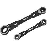 Kunzer 7RRS02 Ringsleutel met ratelset 4-voudig Sleutelbreedte (metrisch) 8 - 19 mm - thumbnail